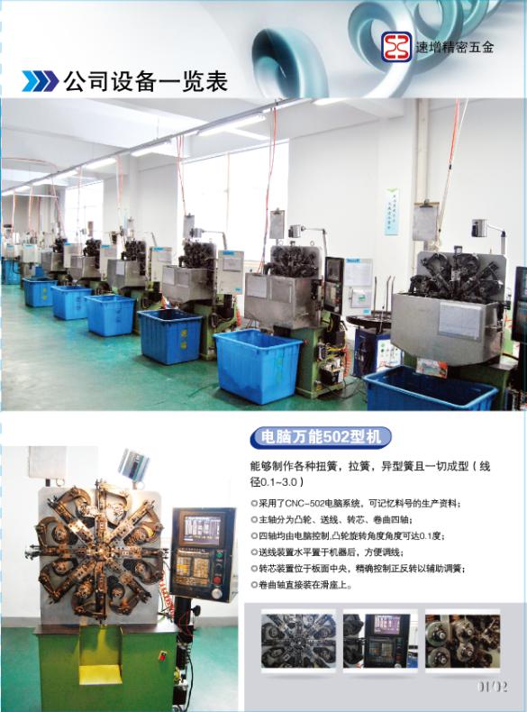 昆山速增精密五金弹簧有限公司