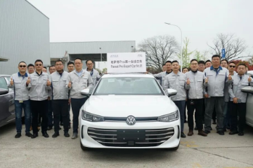 上汽大众多款车型出口乌兹别克斯坦