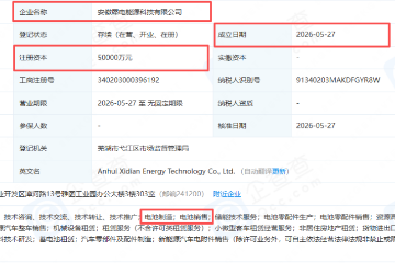 增资超10倍!成立新公司!奇瑞汽车动力电池大动作 增资超10倍!成立新公司!奇瑞汽车动力电池大动作